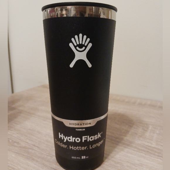 New Hydro Flask Black Tumbler - Picture 5 of 5